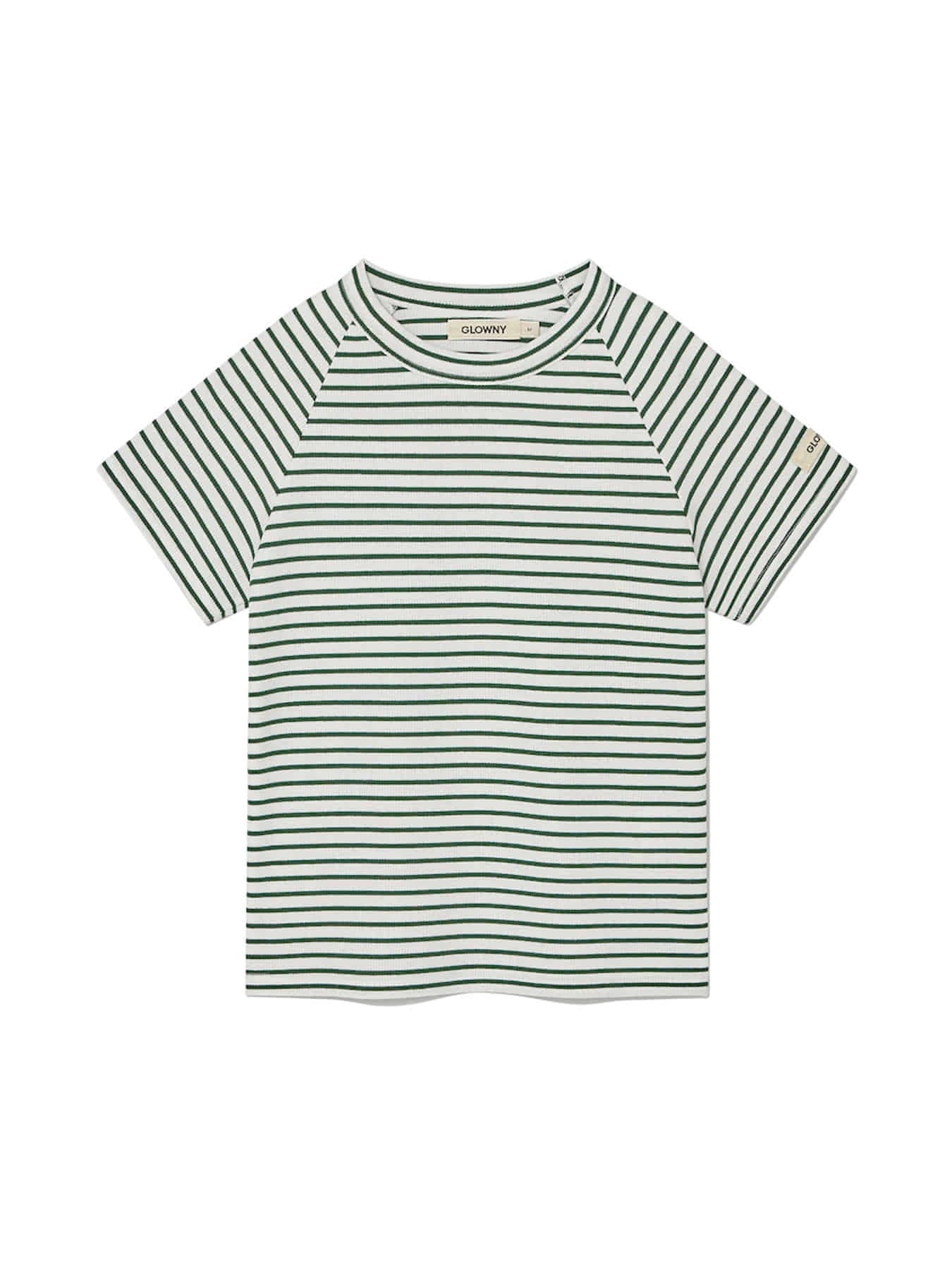 90S RAGLAN STRIPED TEE (GREEN)