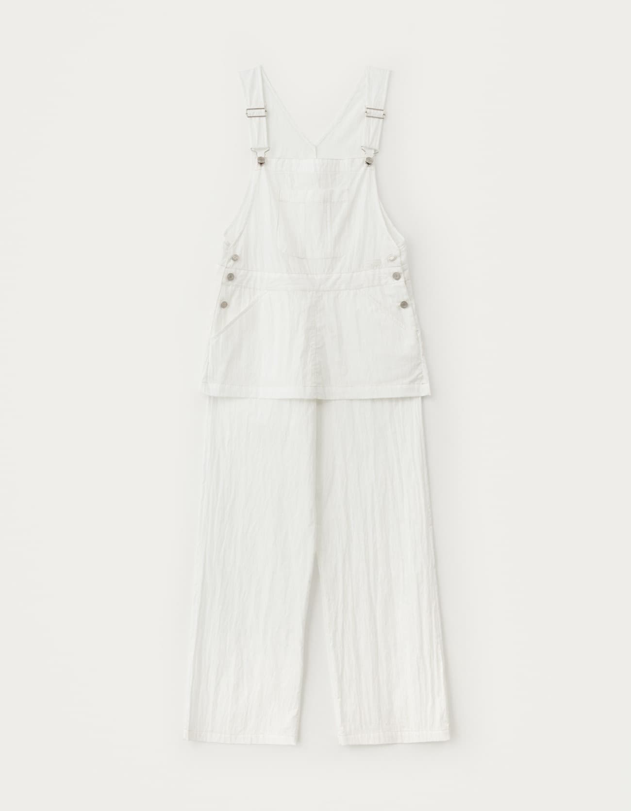6.24 출고 Nylon Combi Overall - Ivory