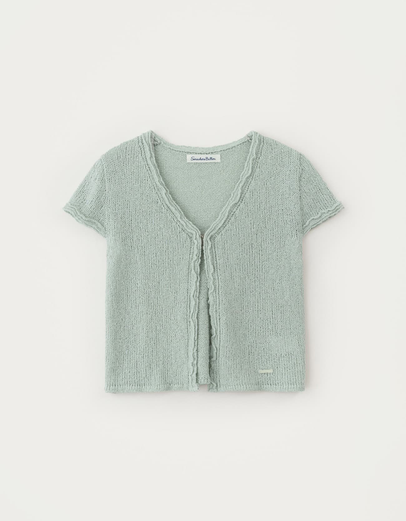 Poet Cardigan Set - Mint