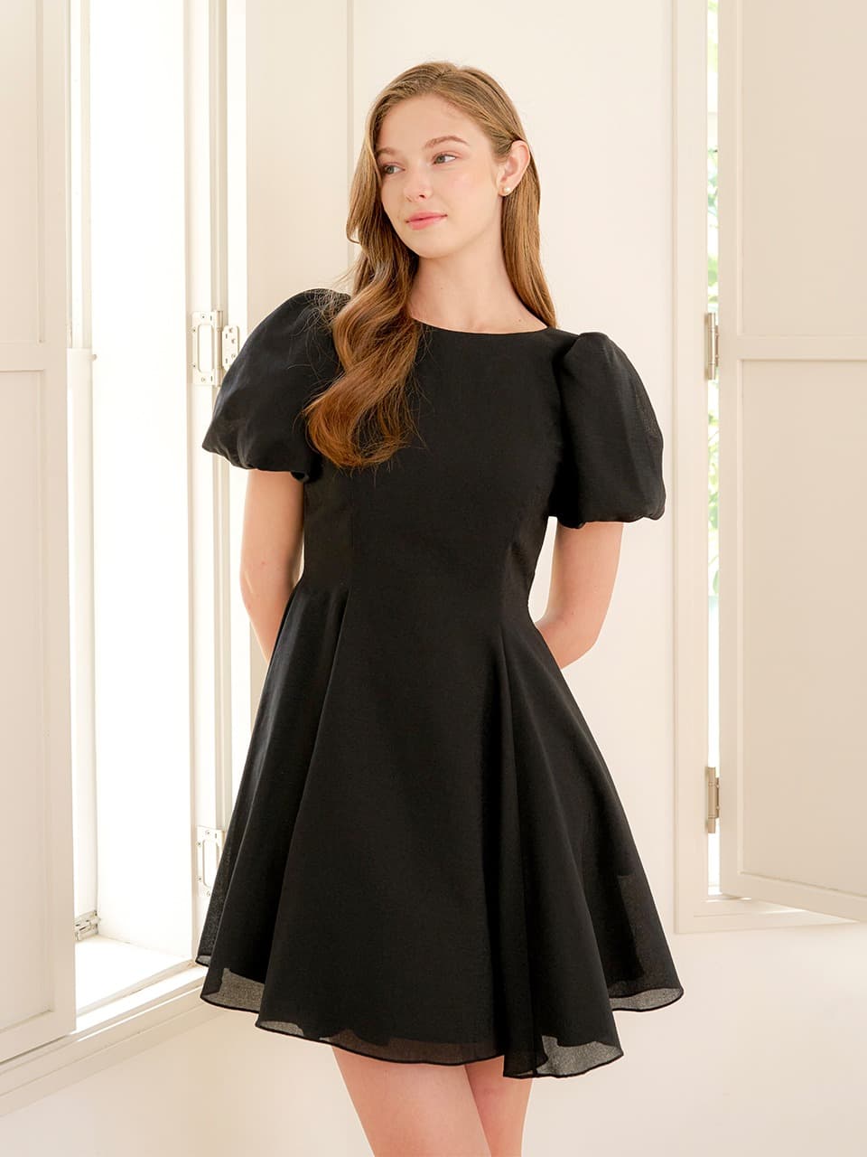 Roman Fairy Mini-Dress / Black(2color)