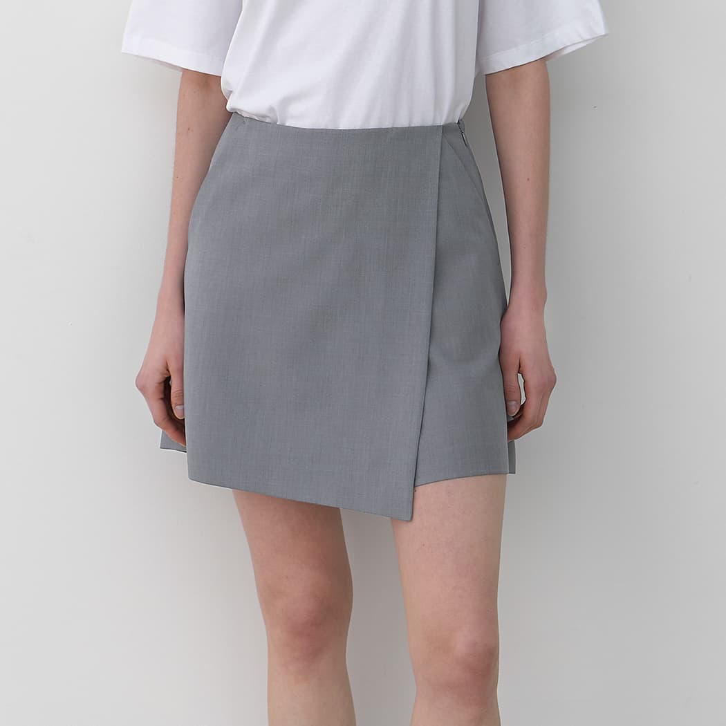 (PT-5653)ESSENTIAL SUMMER SET-UP SKIRT PANTS