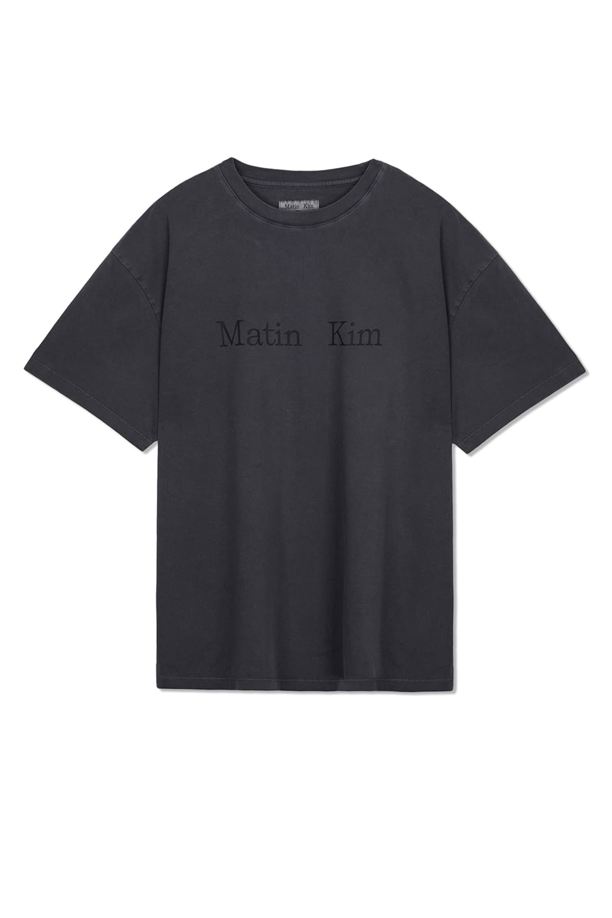 PIGMENT LOGO TOP IN DARK GREY