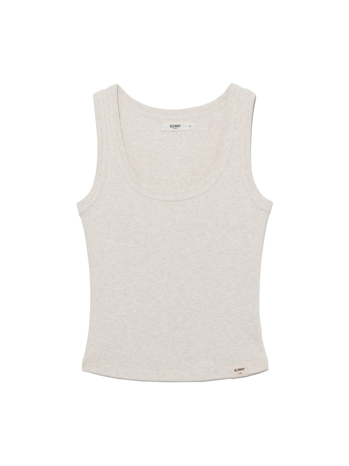 G CLASSIC SCOOP NECK SLEEVELESS (OATMEAL)
