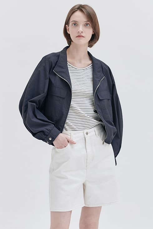 Summer casual pocket crop outer [NA]