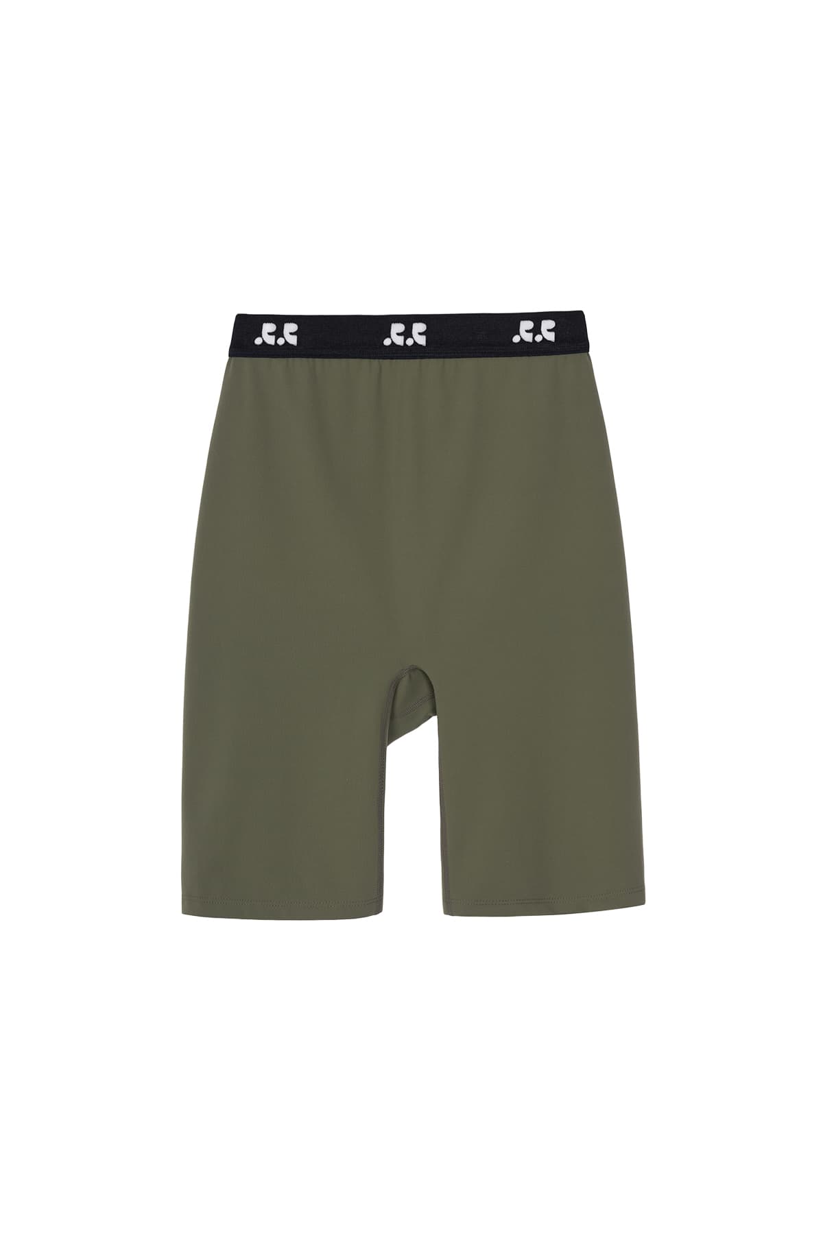 RR LOGO BAND SHORTS - KHAKI