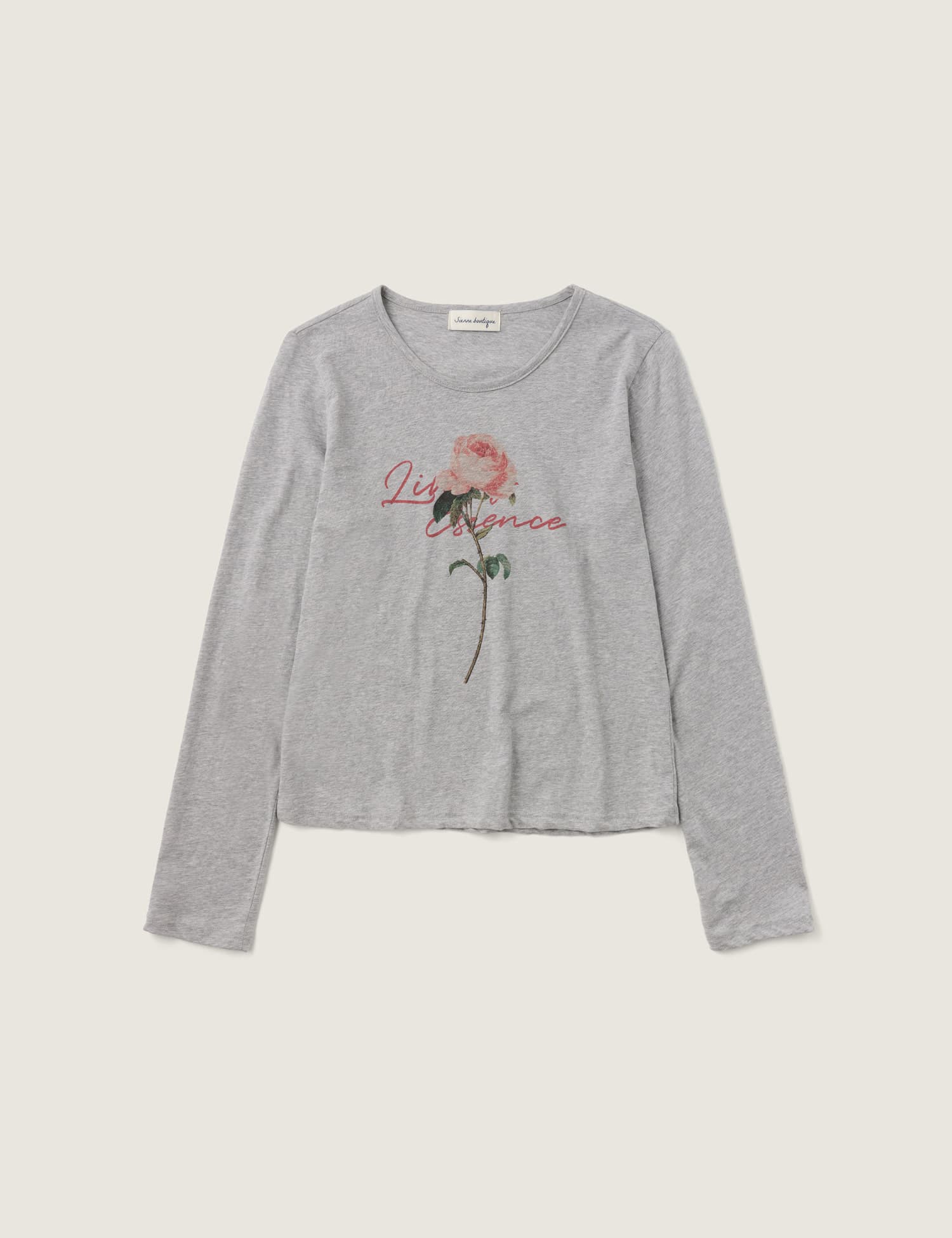 Rosie T-shirt (Melange Gray)