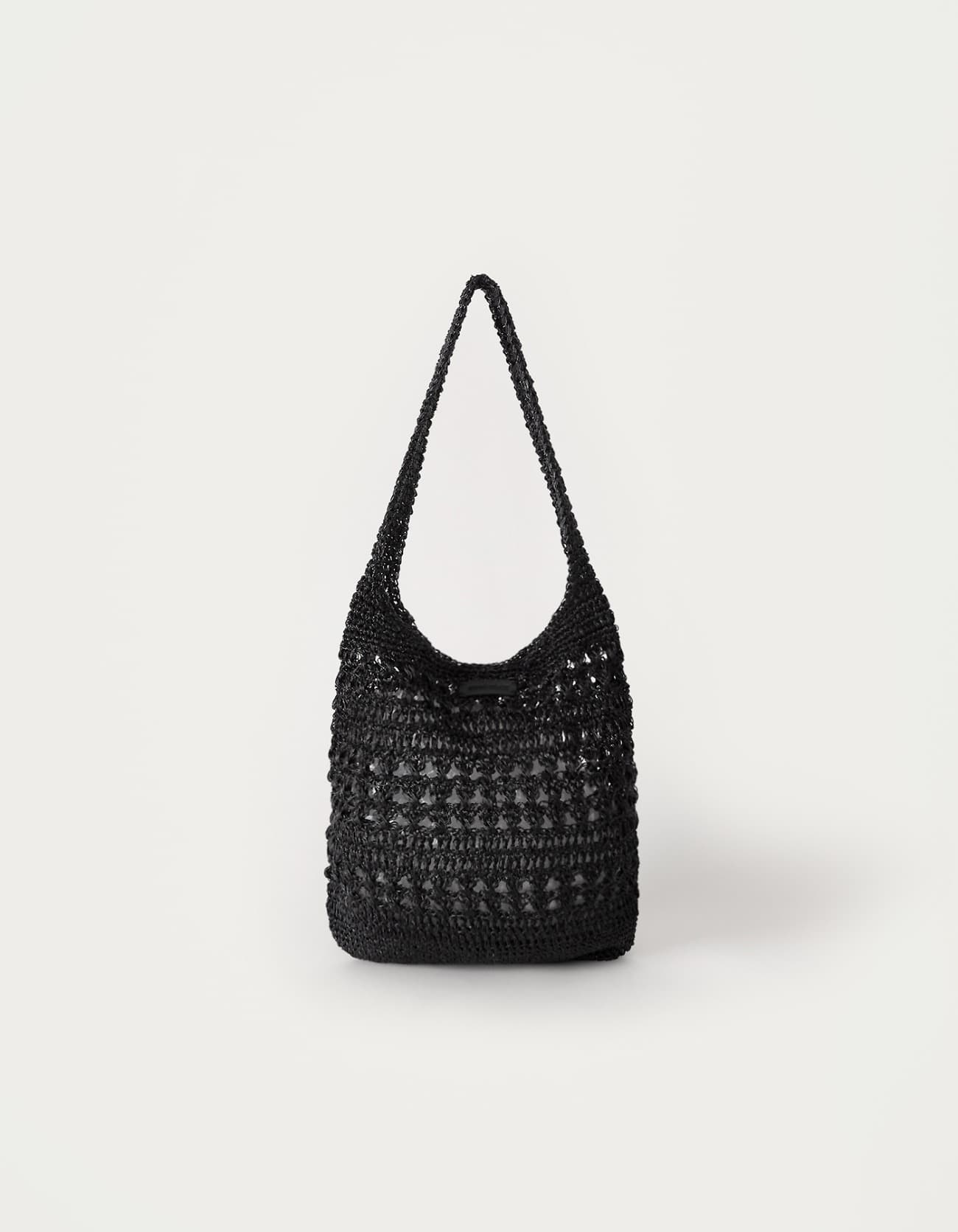 5.19 출고 Mini Ratty Handmade Bag - Black