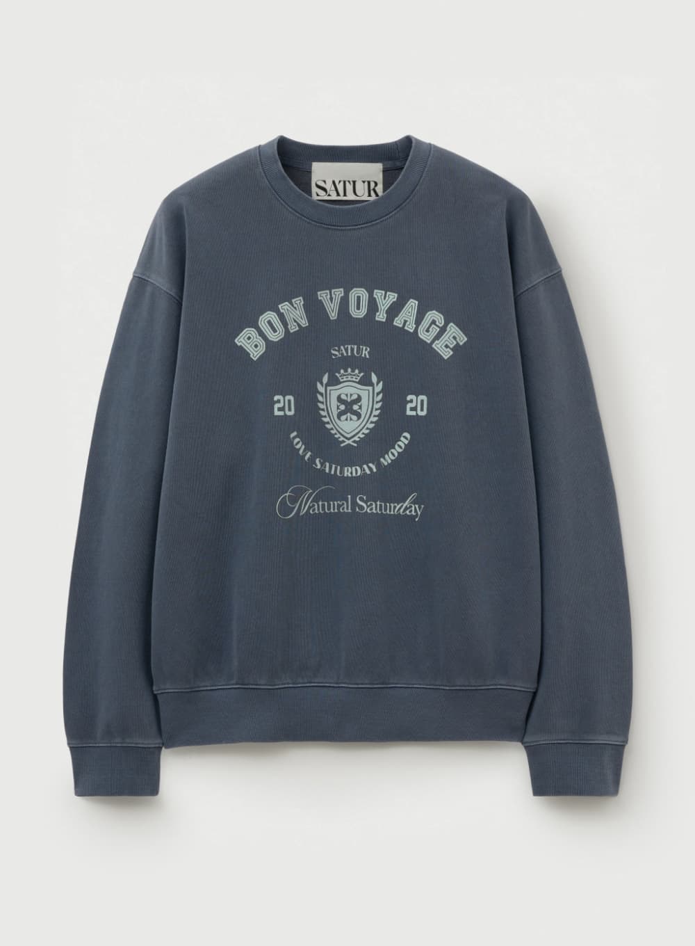 Bon Voyage Dyed Sweatshirt - Navy