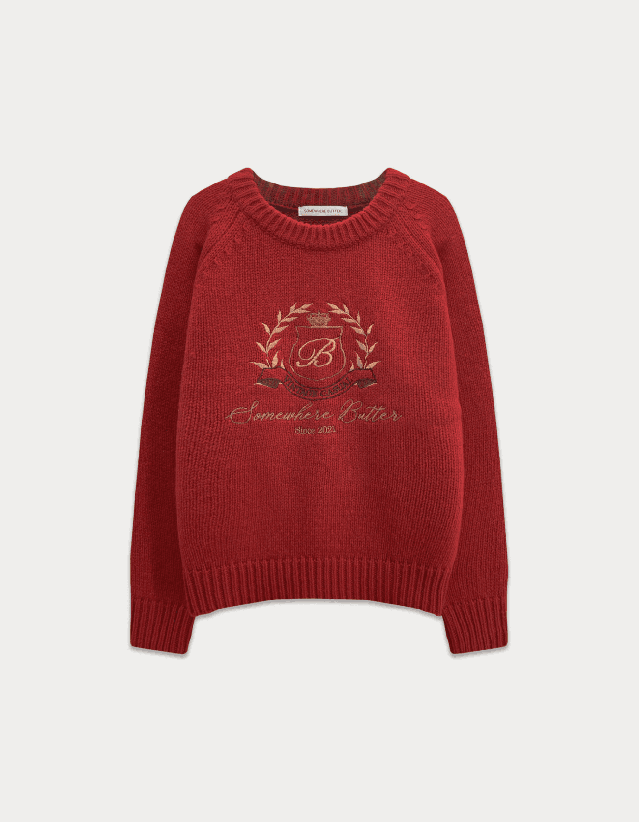 Kevin Wool Knit - Vintage Red