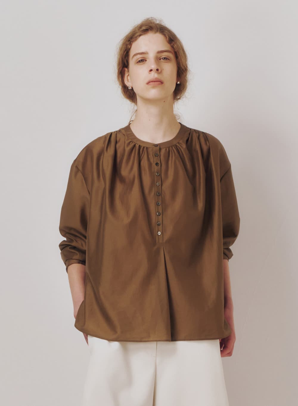 Fritz Blouse Celadon Olive