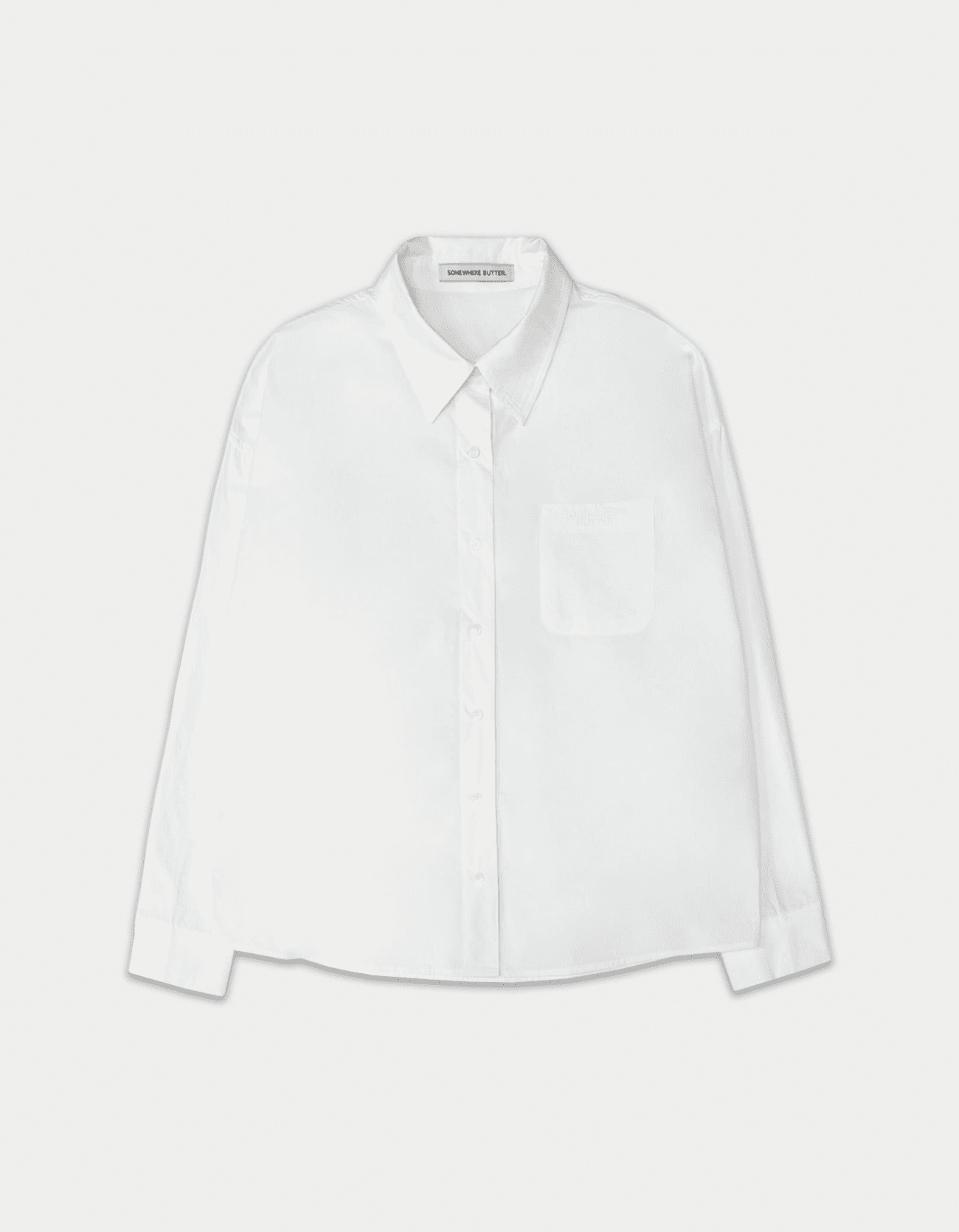 Classic cotton shirt - white