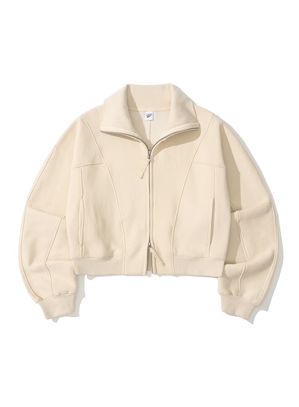 LINE JERSEY TRACK TOP_IVORY