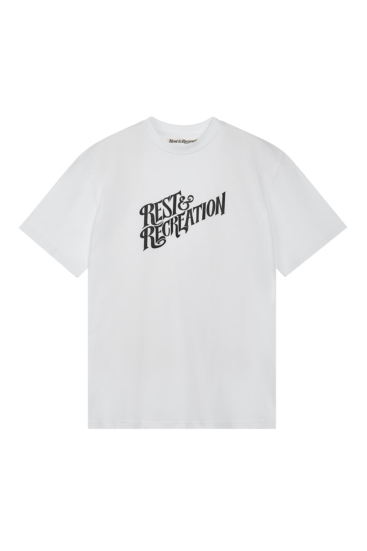OVERSIZED WAVE LOGO T-SHIRT - WHITE