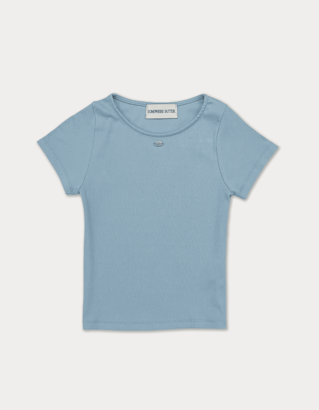 5th / pendant center top - light blue