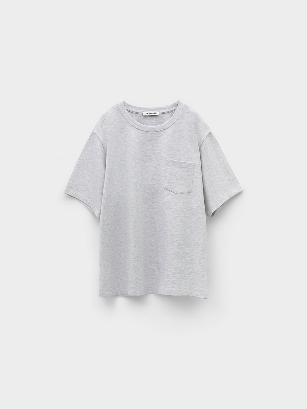 Pipe Dream T-Shirt_Light Melange Grey