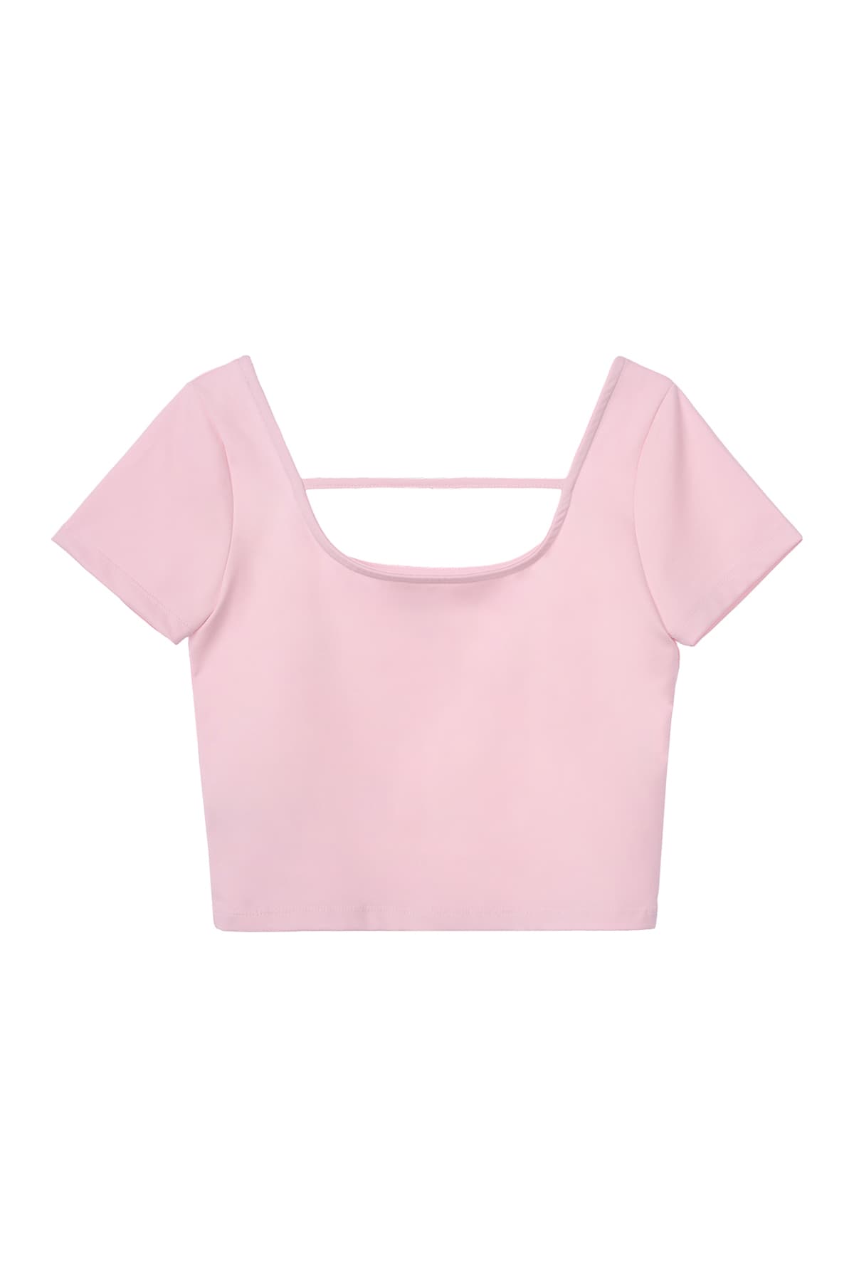 RR STRAP CROP TOP - PINK