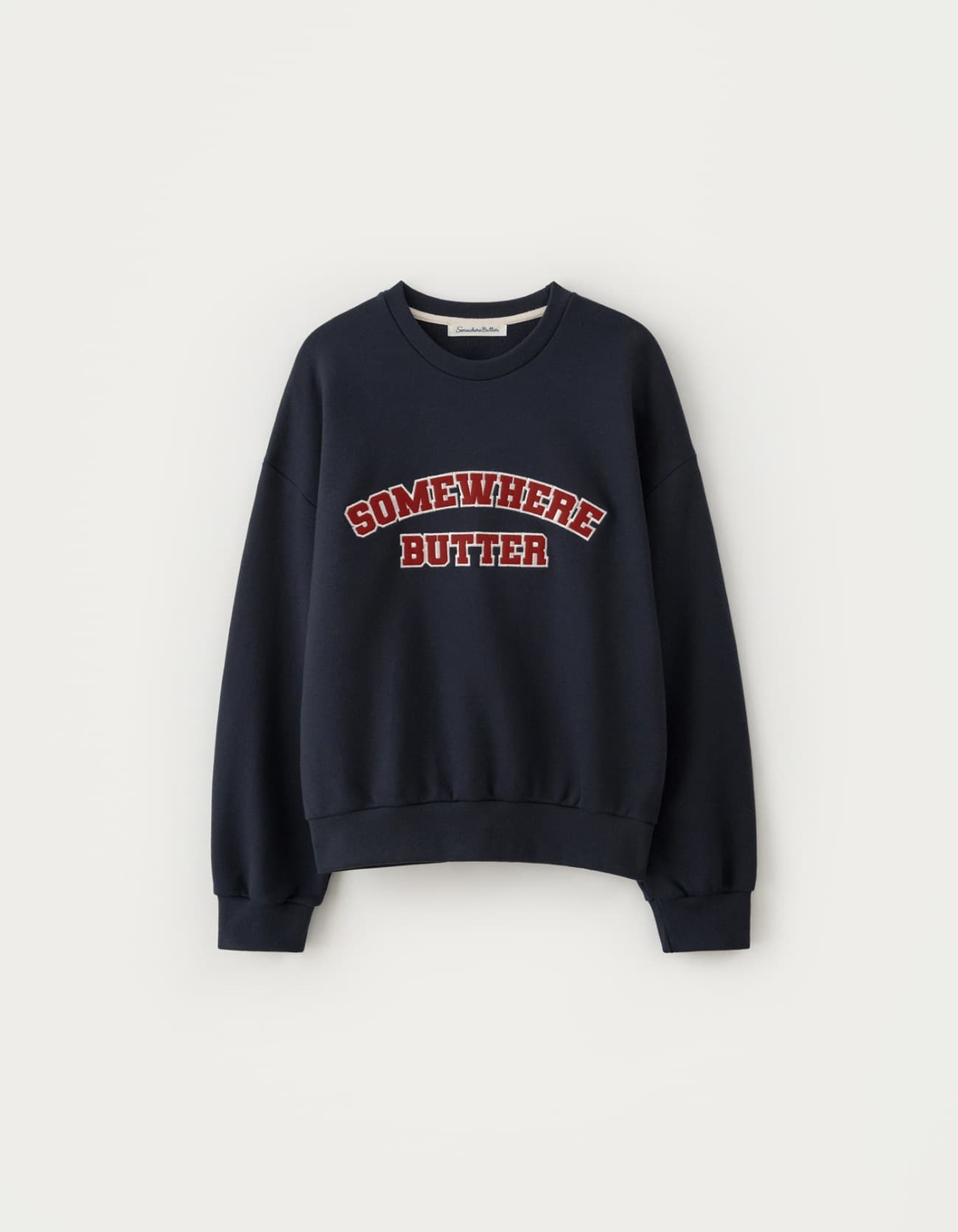 Square Logo Sweatshirt - Navy