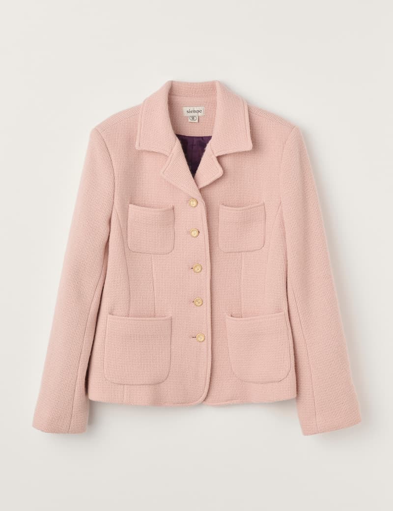 Kelly Tweed Jacket (Pink)