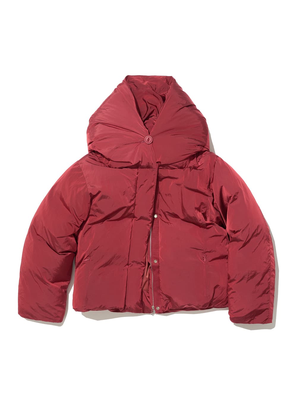 3M THINSULATE WIDE SHAWL COLLAR PARKA_RED