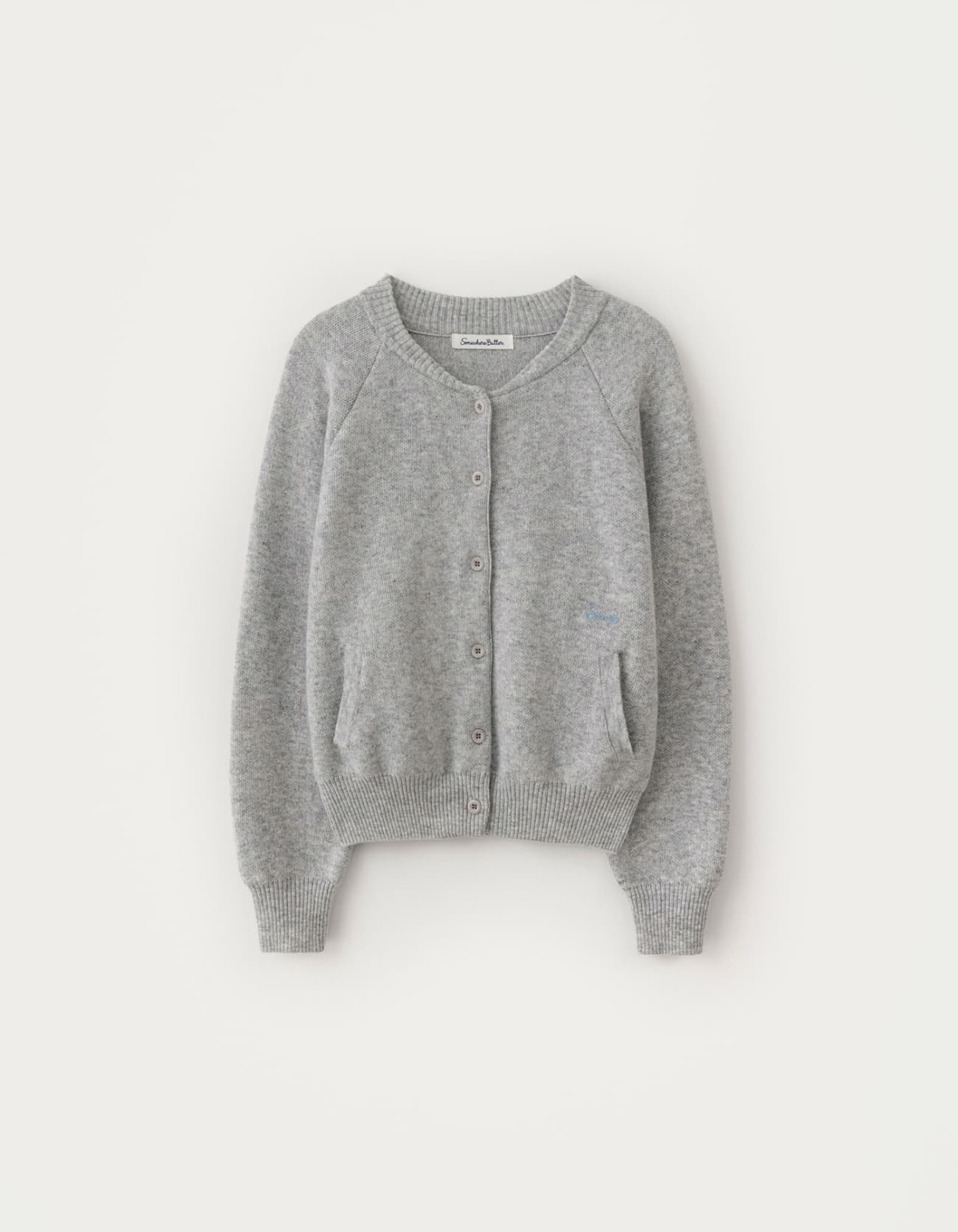 Join Knit Blouson - Grey