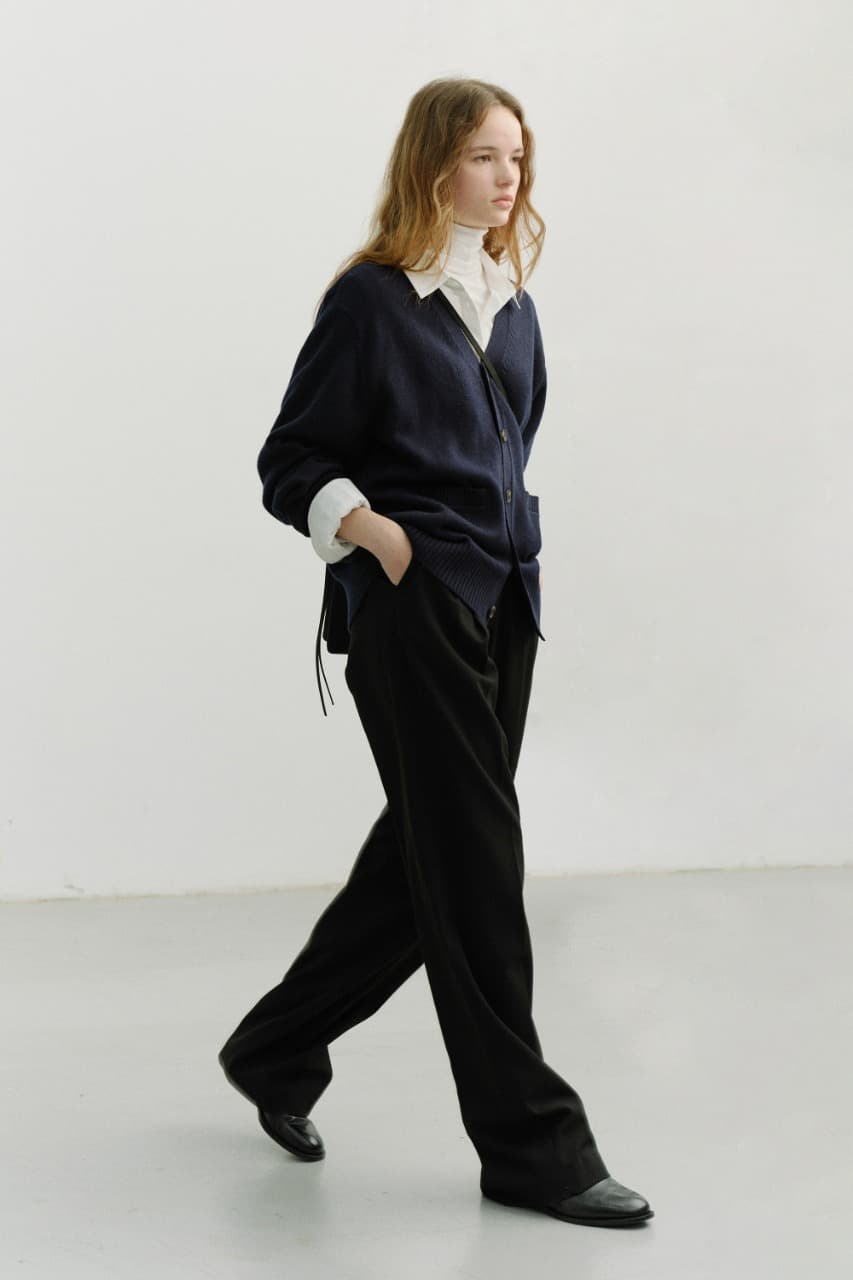 DOUBLE PLEATED SLACKS BLACK_UDPA6A204BK