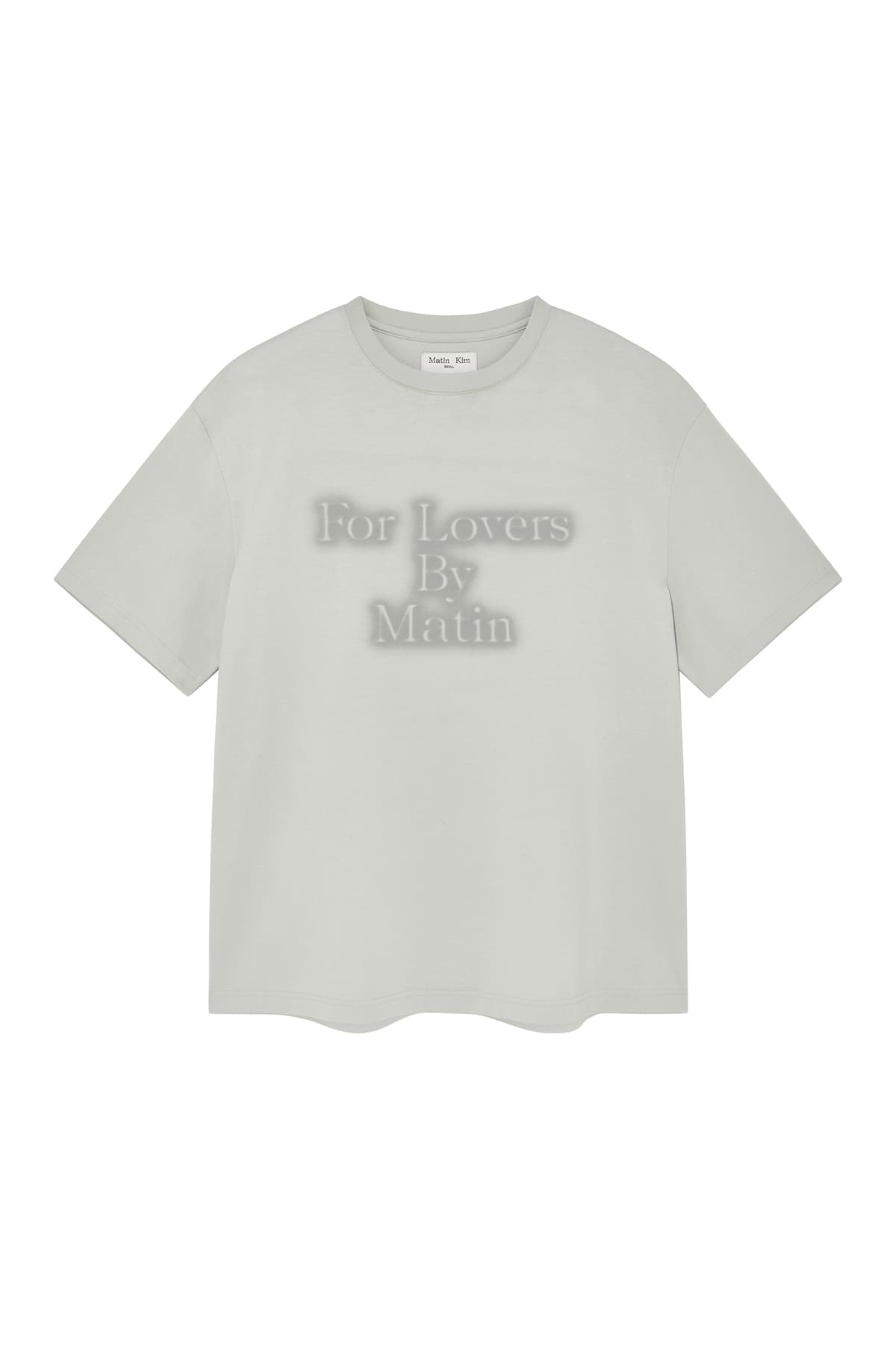 FOR LOVERS LOGO POINT TOP IN LIGHT GREY