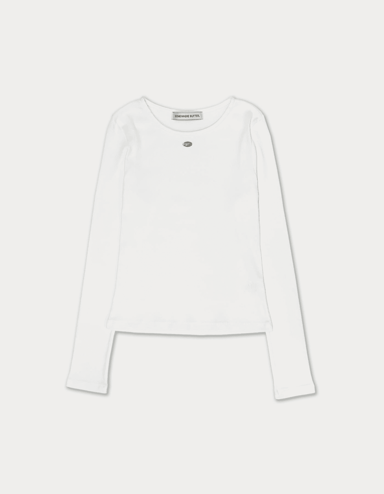 pendant center long top - ivory