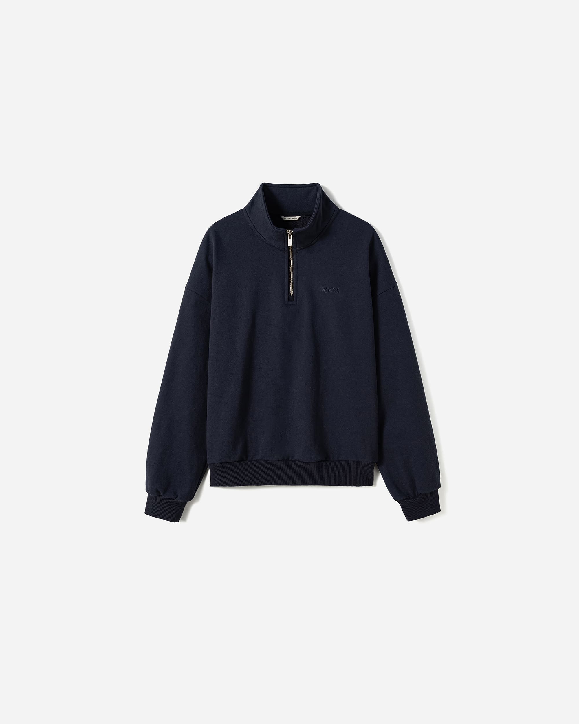 Heron Cotton Half Zip-up