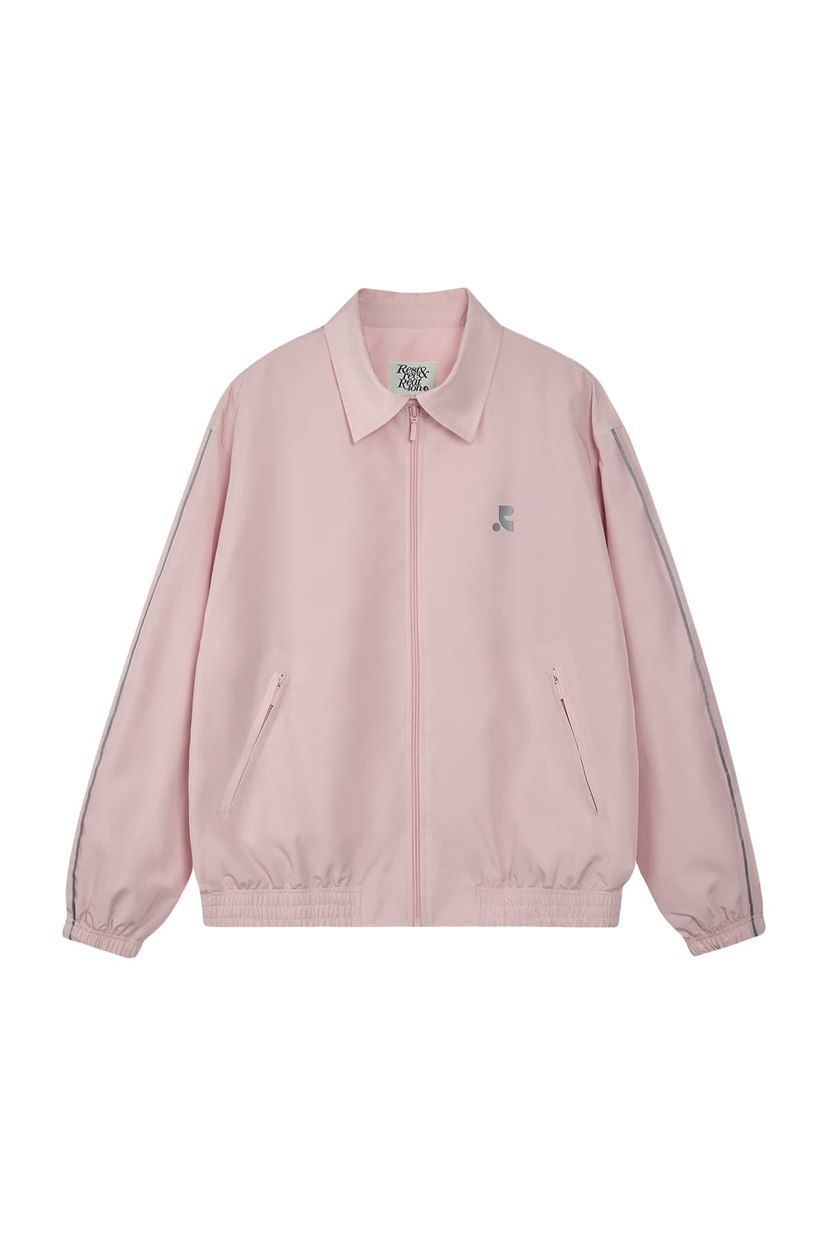 OVERSIZED COLLAR JACKET - PINK