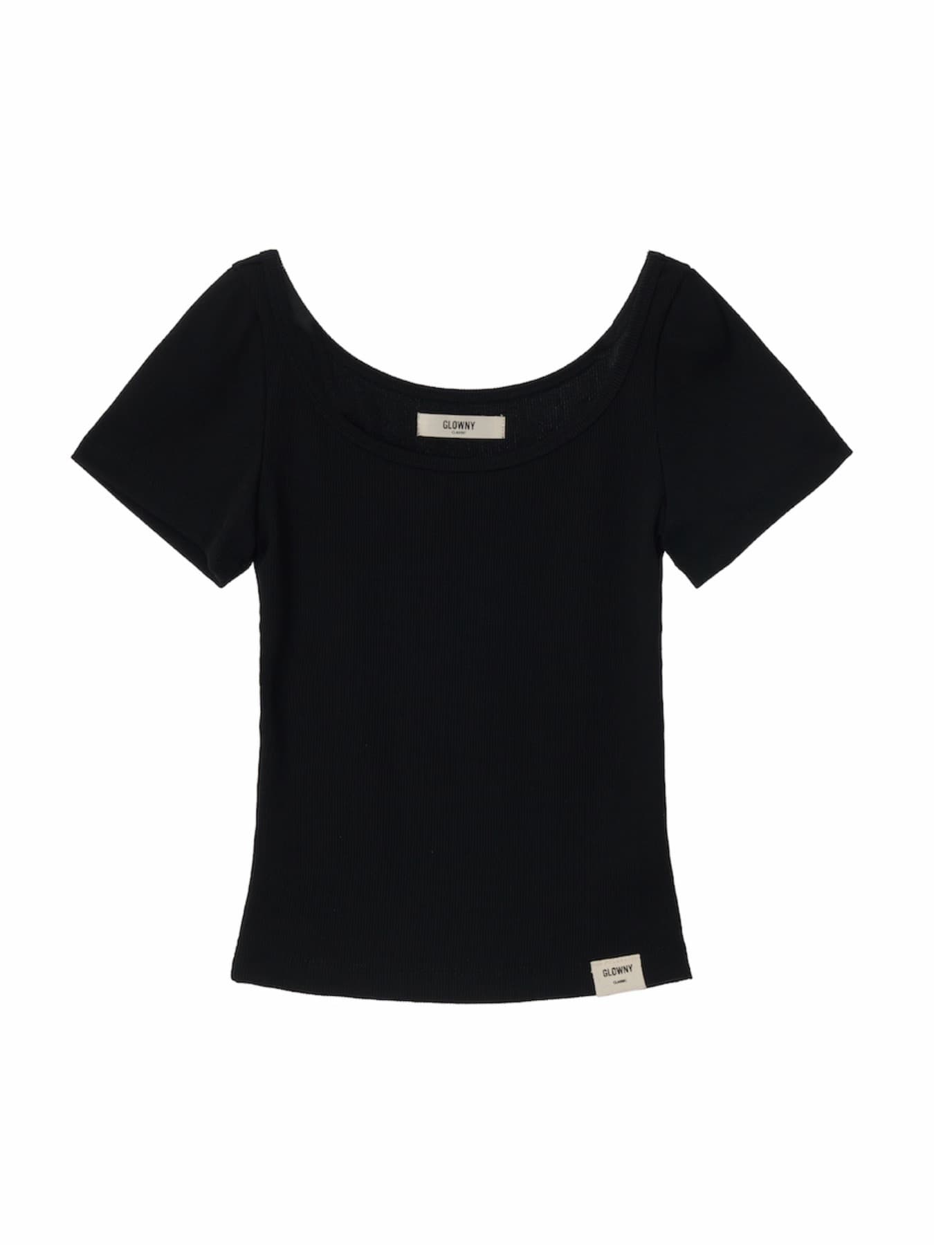 G CLASSIC RIB TEE (BLACK)