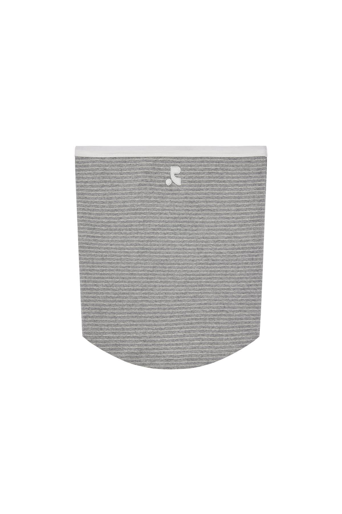 STRIPE TUBE TOP - LIGHT GREY