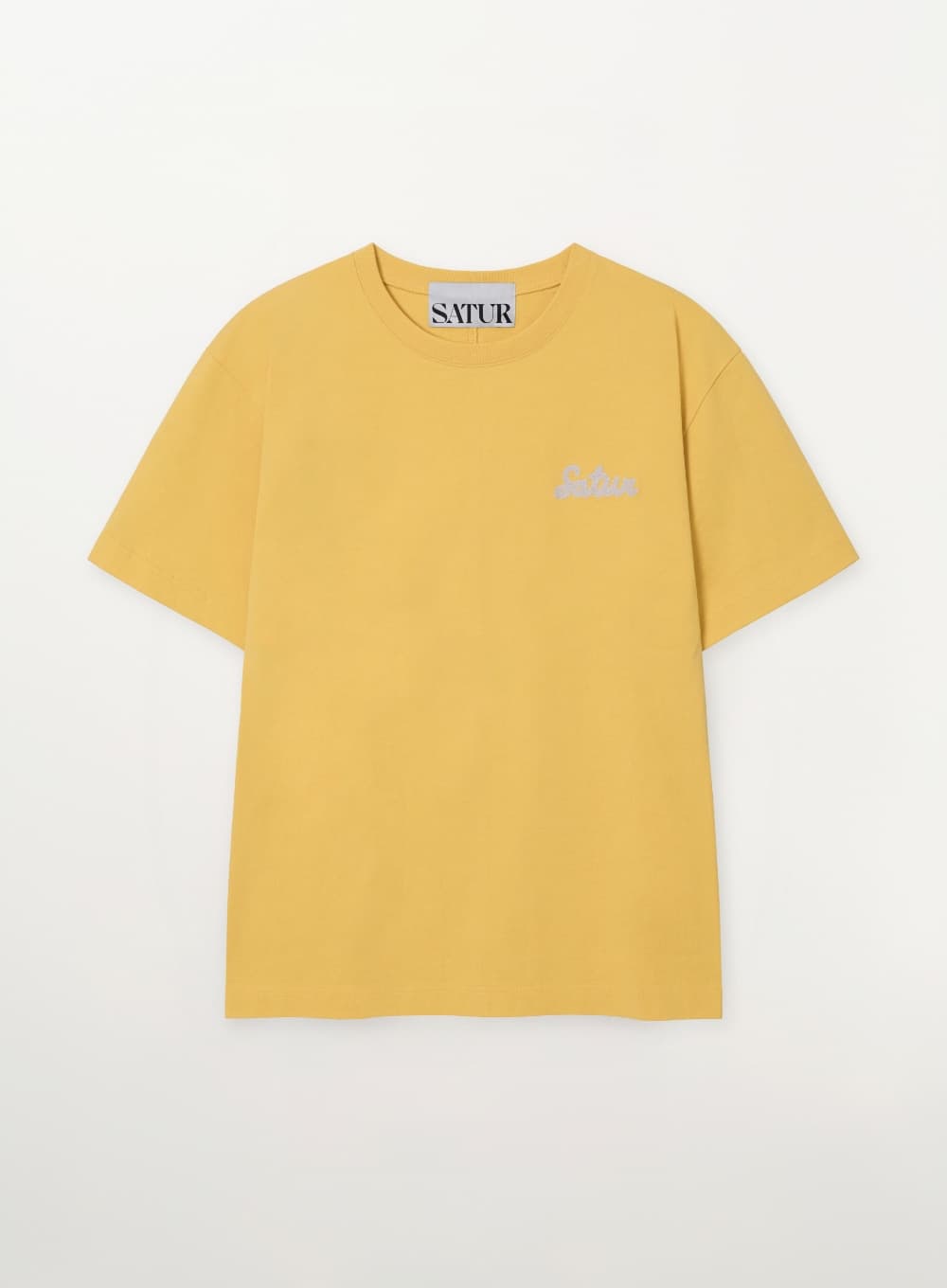 Flowing Small Logo T-Shirt - Yellow