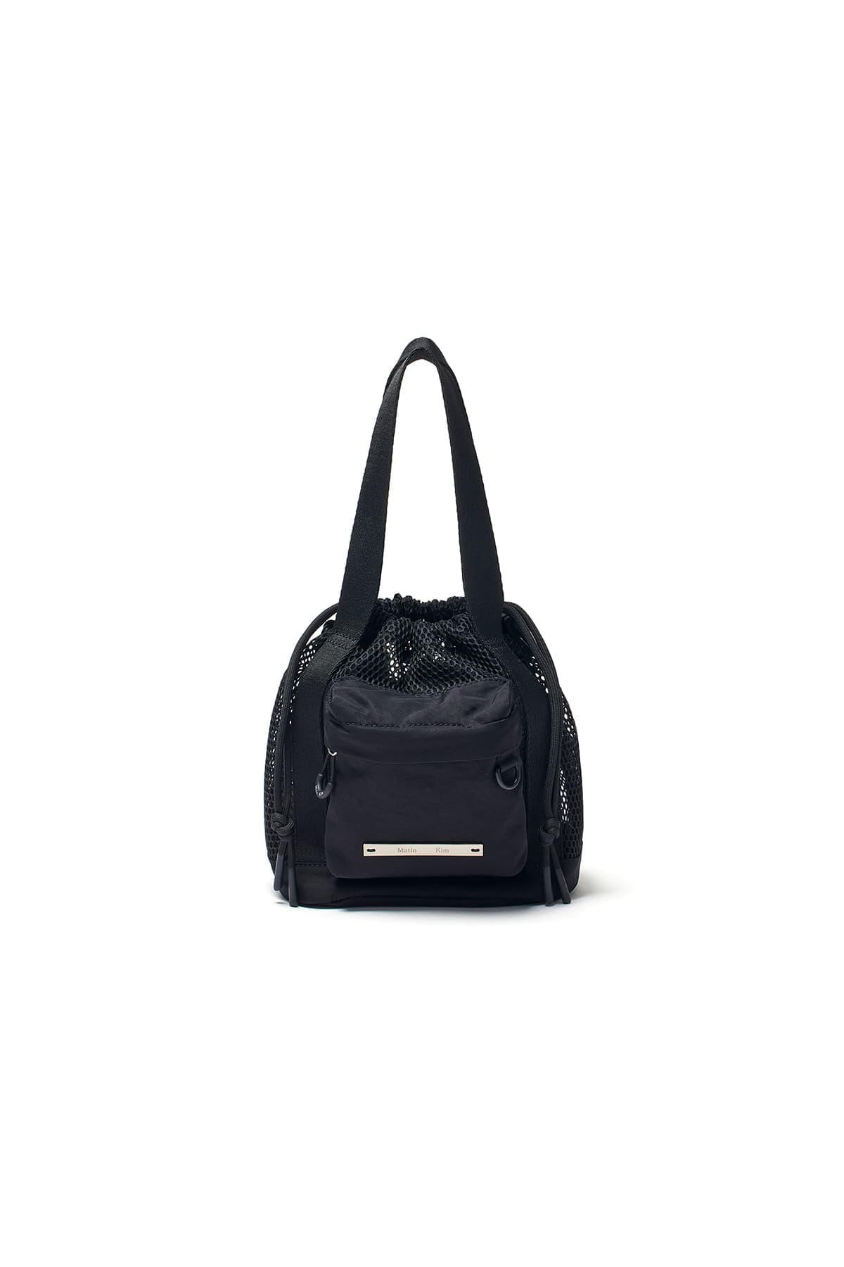 ONE POCKET MESH MINI BAG IN BLACK