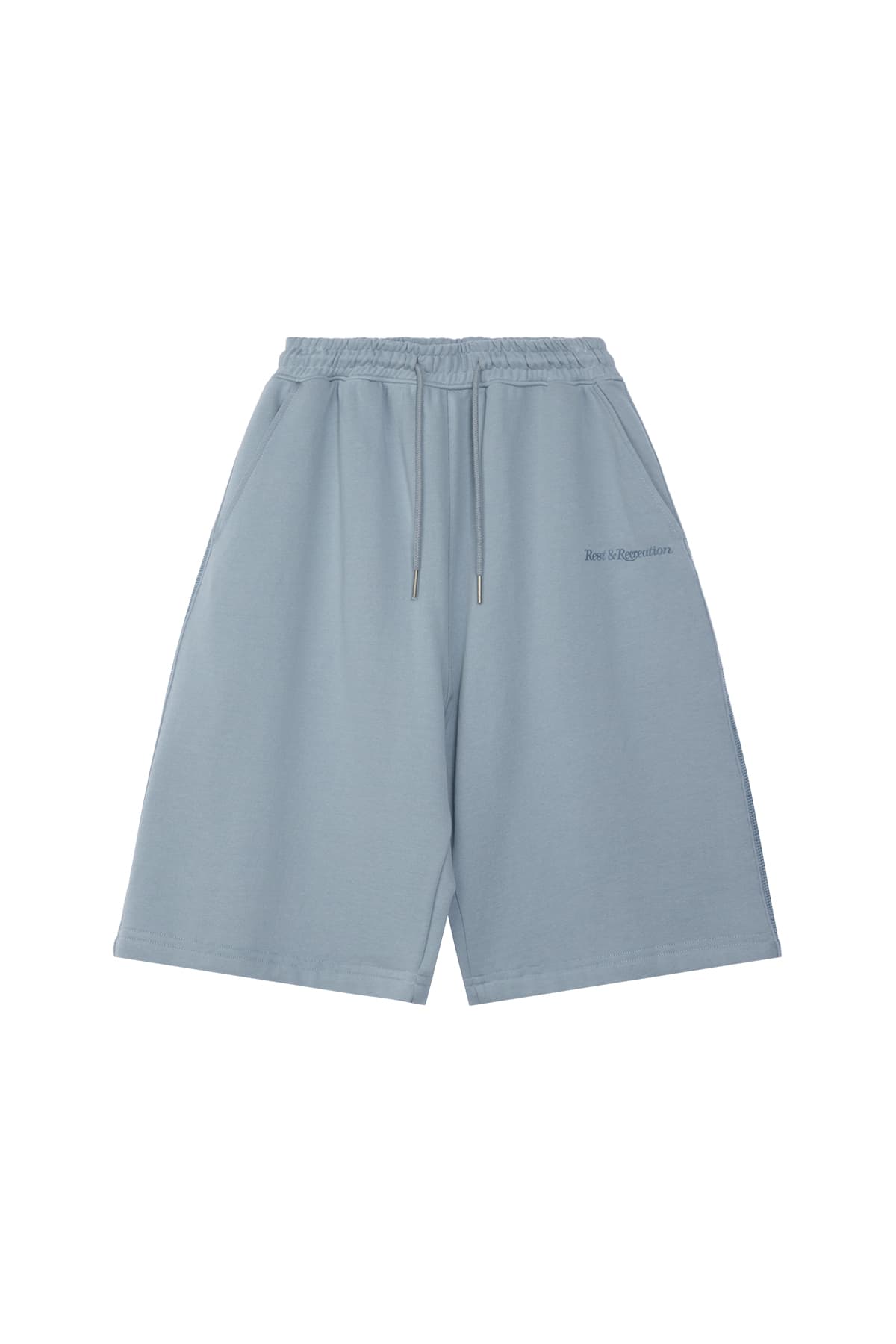 LOGO JERSEY SHORTS - SKY BLUE
