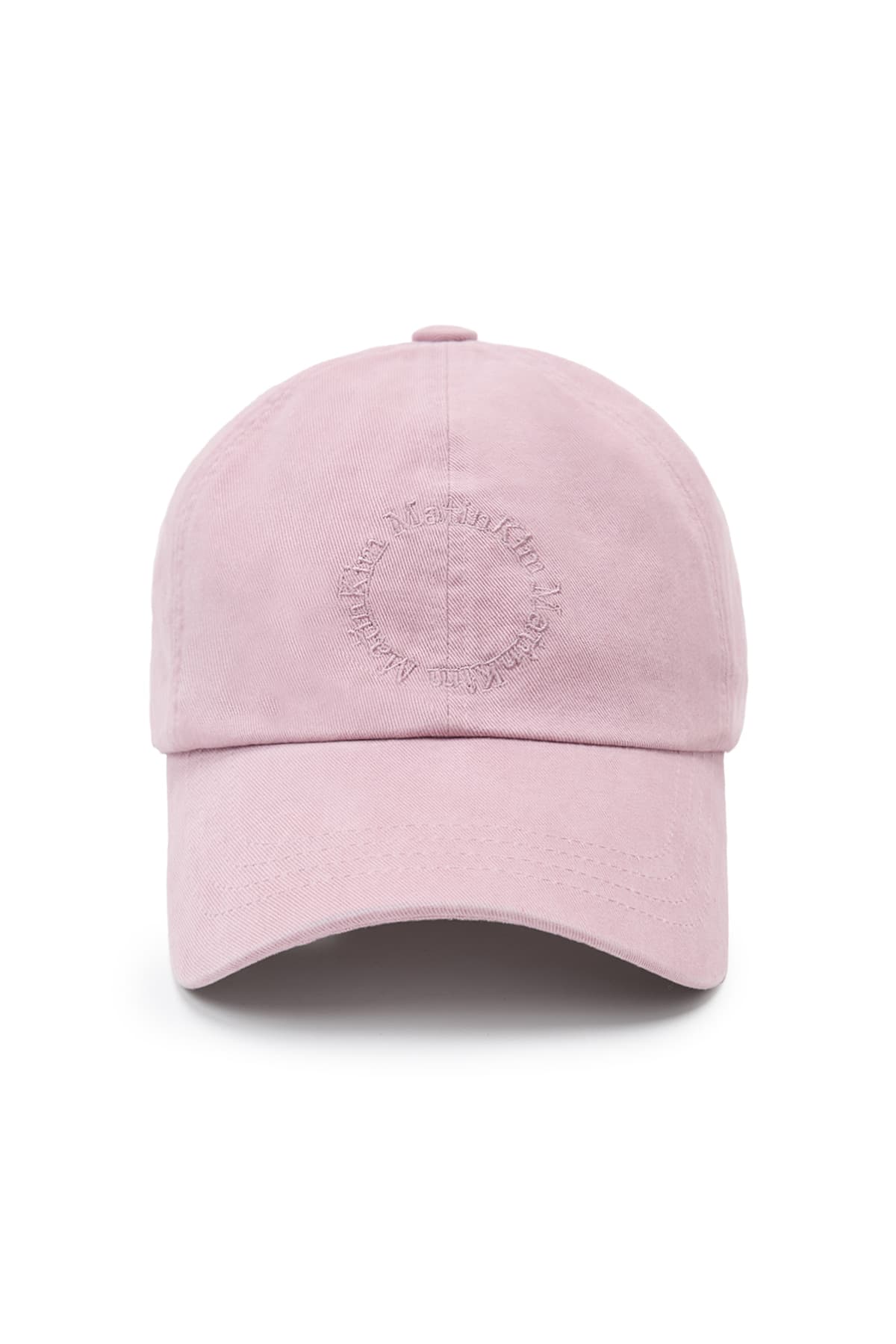WASHED CIRCLE LOGO BALL CAP IN PINK