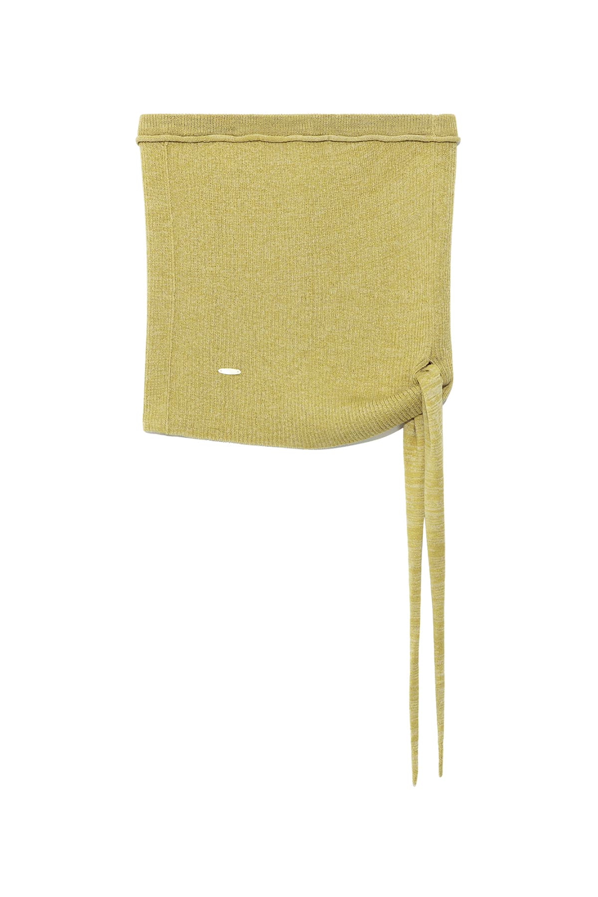 SIDE STRING TUBE TOP IN OLIVE