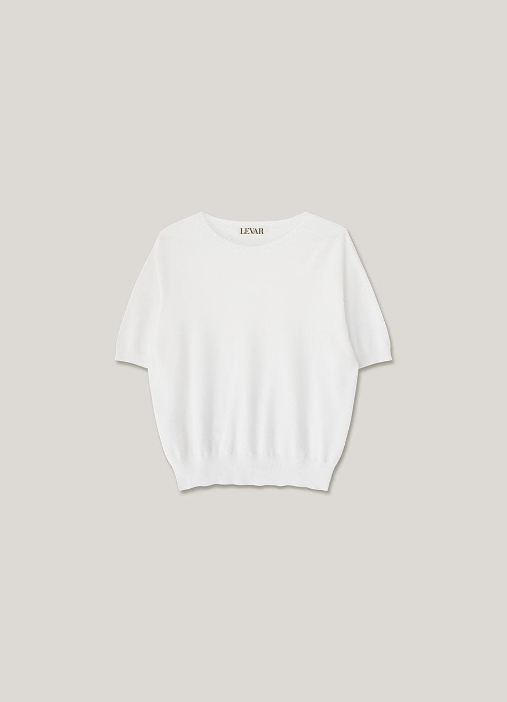 Wholegarment Cotton Breeze Knit - Off White