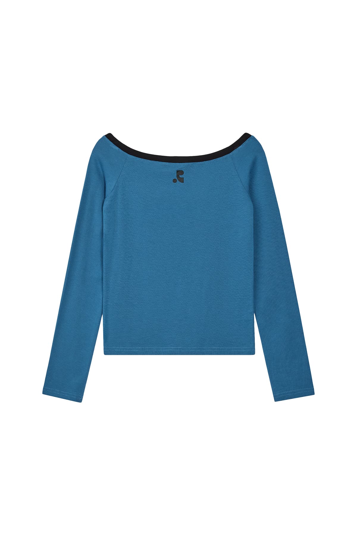 OFF-SHOULDER TOP - BLUE