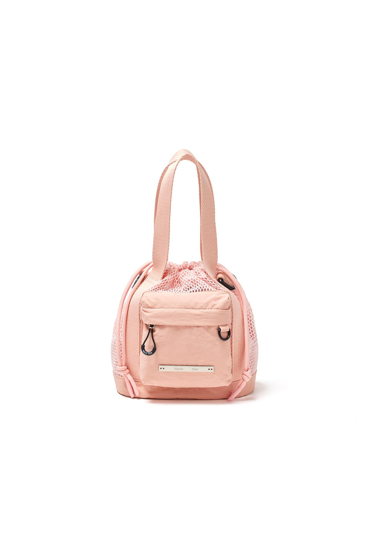 ONE POCKET MESH MINI BAG IN PINK