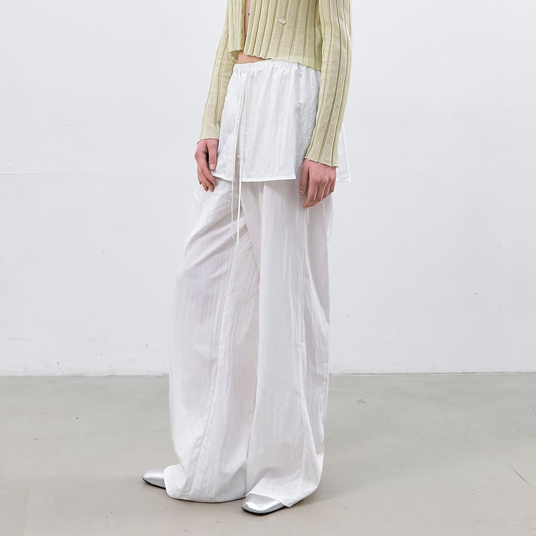 (PT-5779)BAND STRING SKIRT PANTS