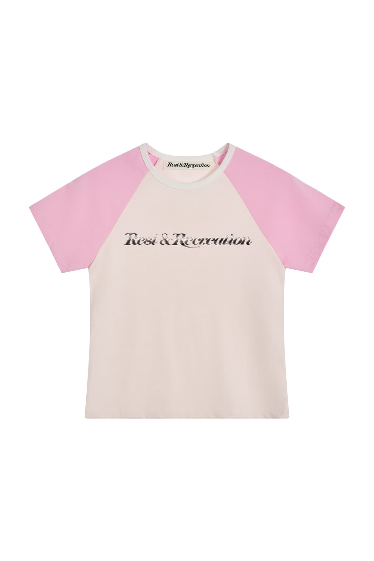 RAGLAN HALF SLEEVE TOP - PINK