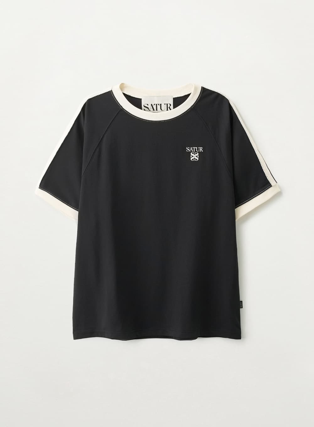 Lawton Ringer T-Shirt - Black
