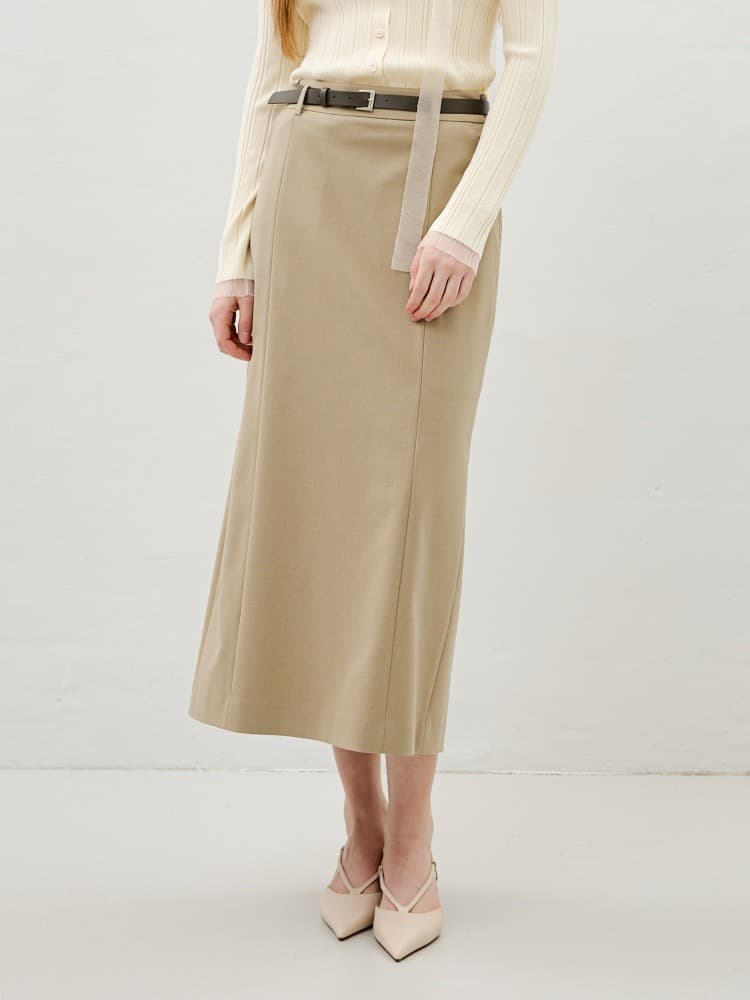 H라인 슬림 펜슬 스커트 OW6SS1640