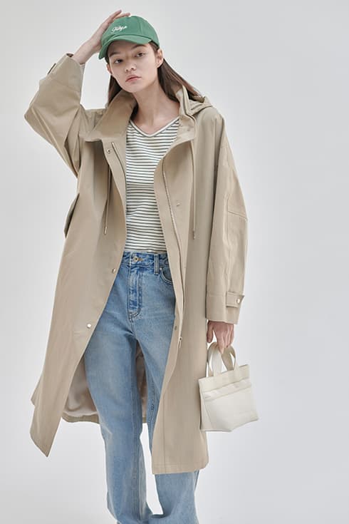 24SN two-way casual coat [BE]