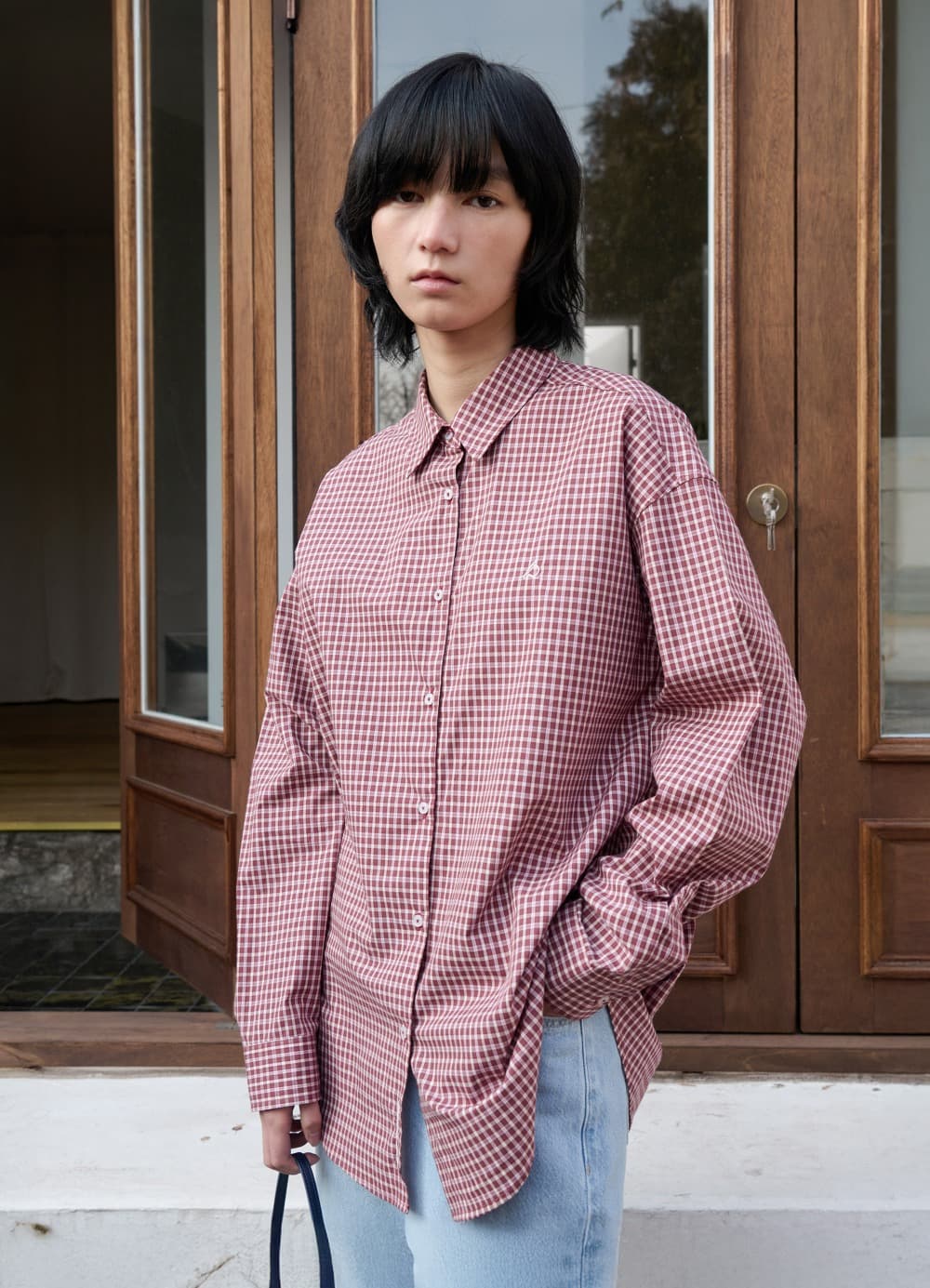 Relaxed Classic Check Shirt - Multi Red