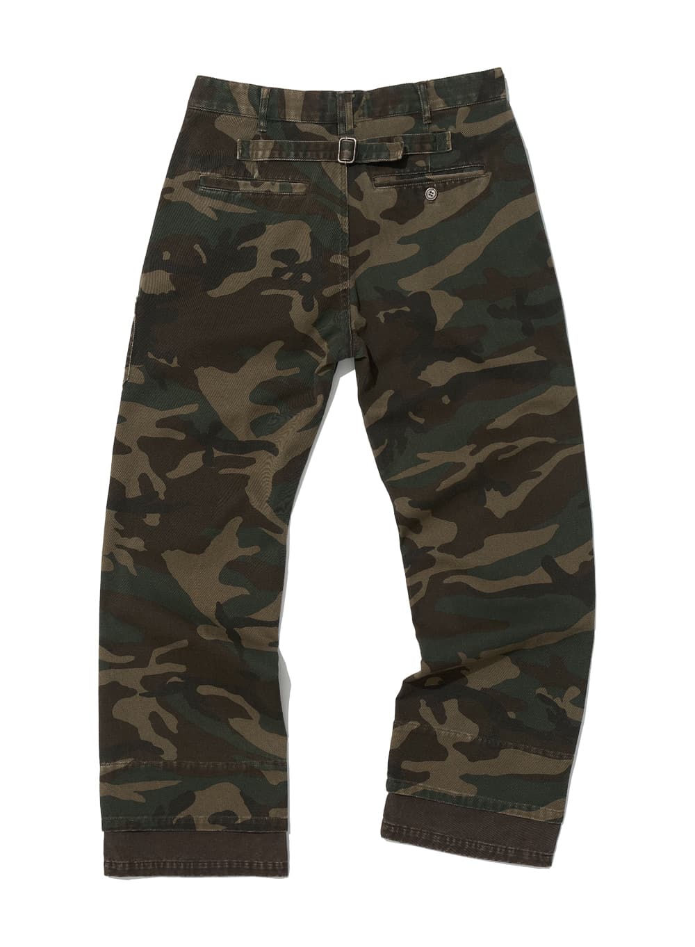 WASHED DOUBLE-LAYER PANTS_CAMOUFLAGE