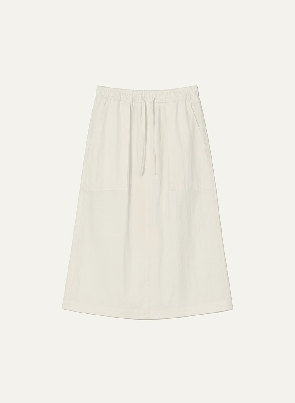 Linnea Cotton Skirt Ecru