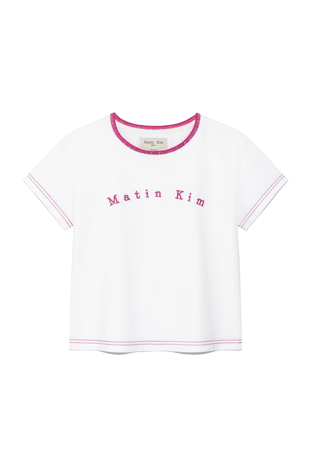 COLOR POINT ARCH LOGO TOP IN WHITE