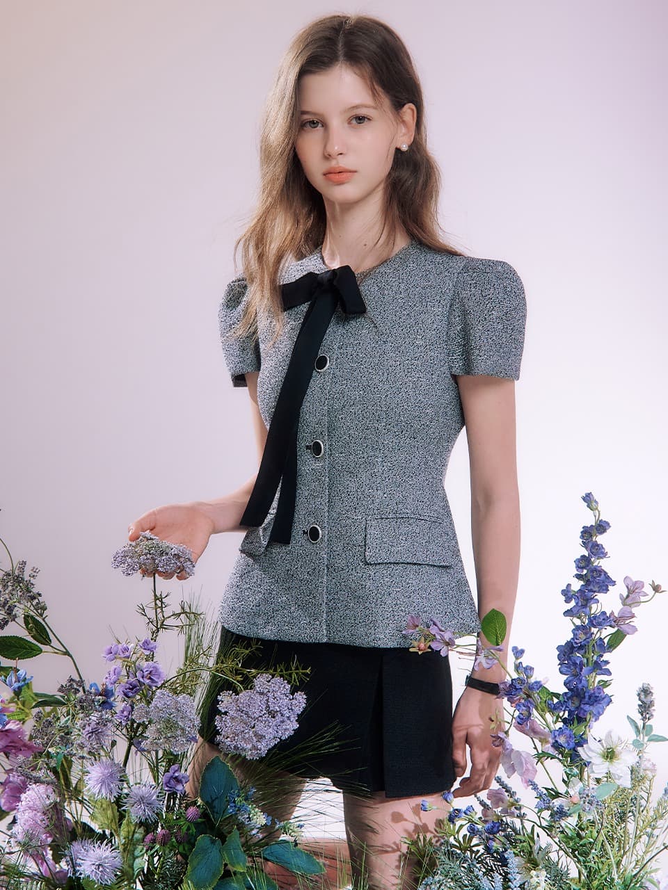 Zinnia ribbon jacket