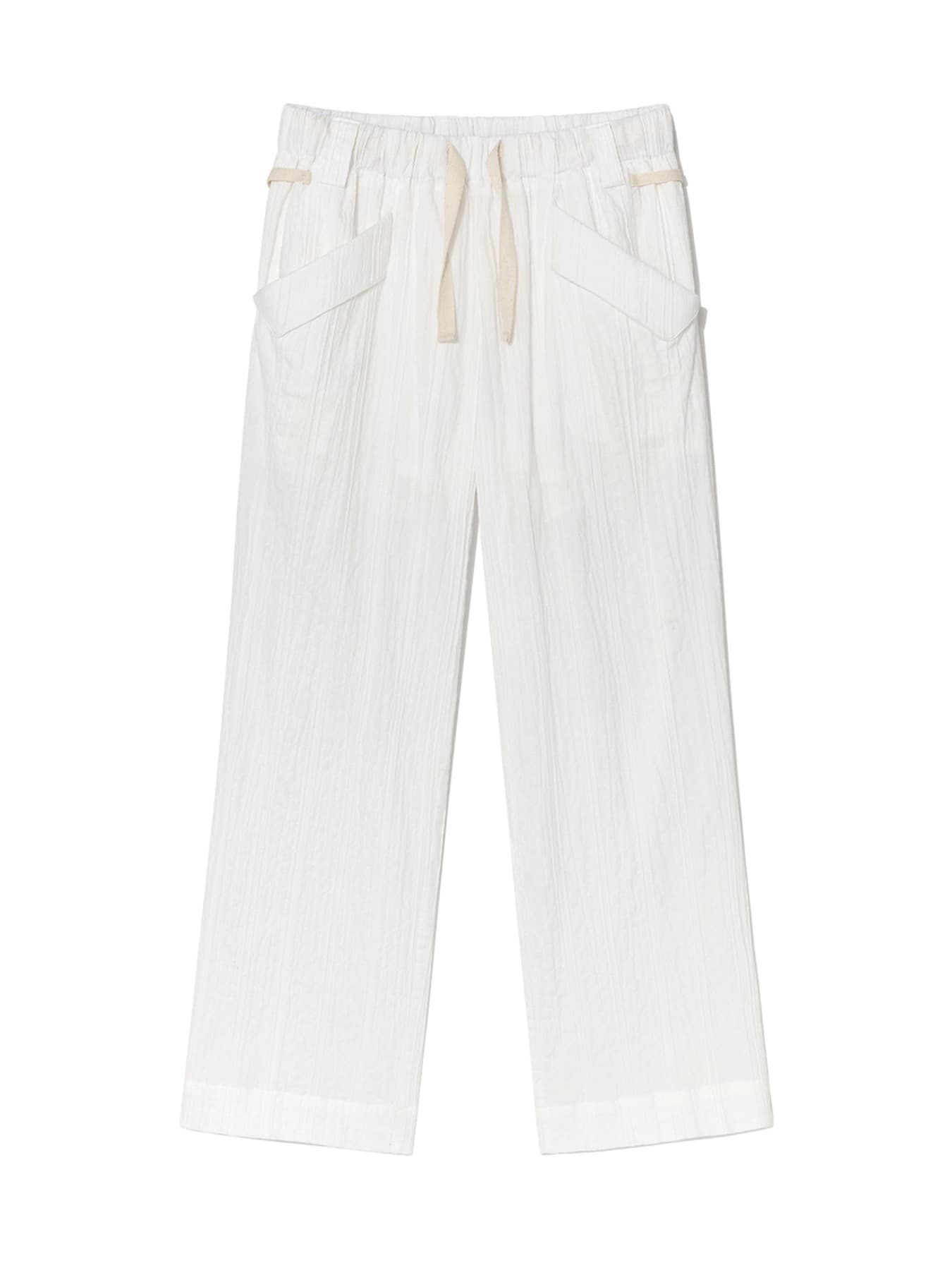 DARLING POCKET STRAP PANTS (WHITE)